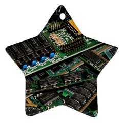 Computer Ram Tech Ornament (star) by Amaryn4rt