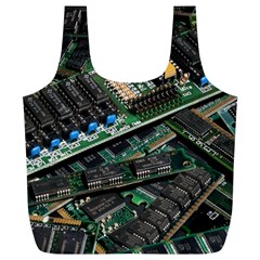 Computer Ram Tech Full Print Recycle Bags (l)  by Amaryn4rt
