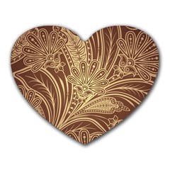 Beautiful Patterns Vector Heart Mousepads by Amaryn4rt