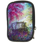 Bench In Spring Forest Compact Camera Cases Front