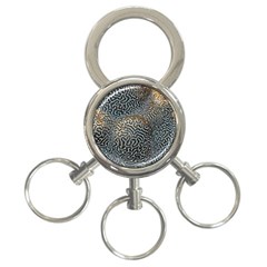 Coral Pattern 3-ring Key Chains by Amaryn4rt