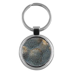 Coral Pattern Key Chains (round)  by Amaryn4rt