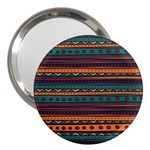 Ethnic Style Tribal Patterns Graphics Vector 3  Handbag Mirrors Front