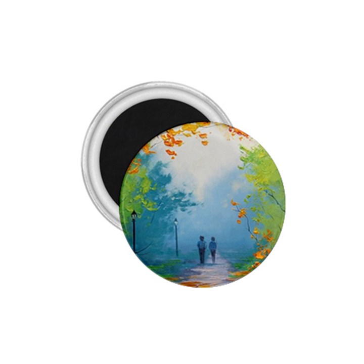 Park Nature Painting 1.75  Magnets