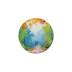 Park Nature Painting Golf Ball Marker (10 Pack)