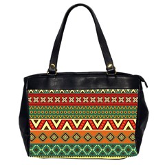 Mexican Folk Art Patterns Office Handbags (2 Sides) 