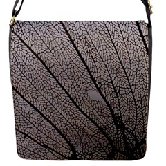 Sea Fan Coral Intricate Patterns Flap Messenger Bag (s) by Amaryn4rt
