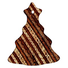 Udan Liris Batik Pattern Ornament (christmas Tree) 