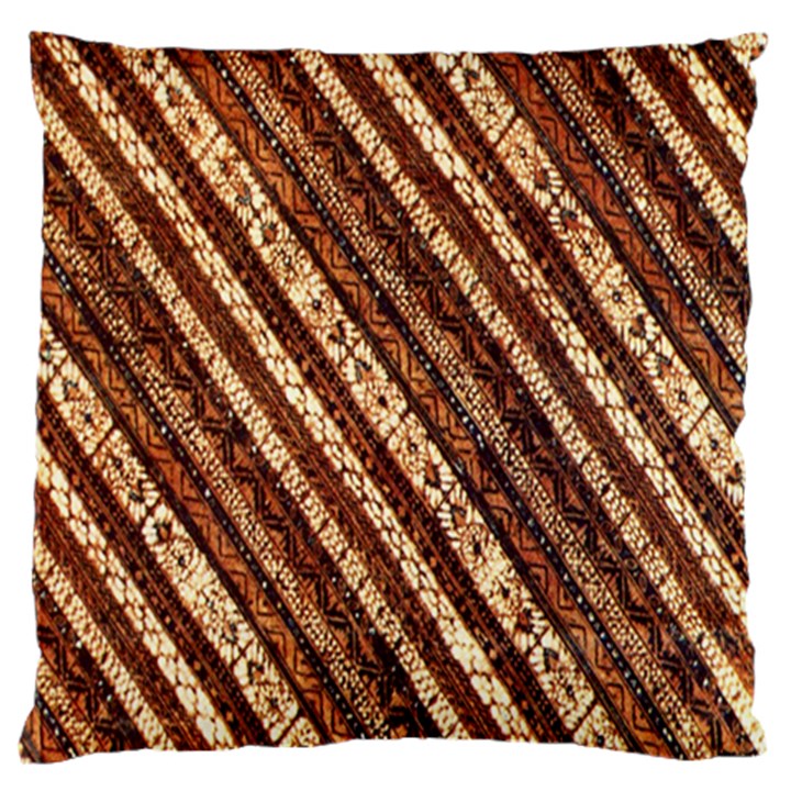 Udan Liris Batik Pattern Standard Flano Cushion Case (One Side)