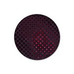 Star Patterns Rubber Round Coaster (4 pack)  Front