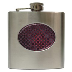 Star Patterns Hip Flask (6 Oz) by Amaryn4rt