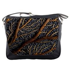 Trees Forests Pattern Messenger Bags by Amaryn4rt