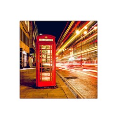 Telephone Box London Night Satin Bandana Scarf