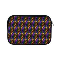 Seamless Prismatic Line Art Pattern Apple Ipad Mini Zipper Cases by Amaryn4rt