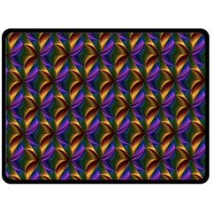 Seamless Prismatic Line Art Pattern Double Sided Fleece Blanket (large)  by Amaryn4rt