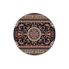 Vectorized Traditional Rug Style Of Traditional Patterns Magnet 3  (round) by Amaryn4rt