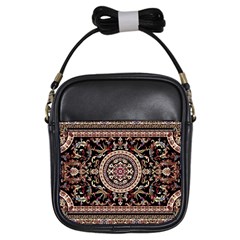 Vectorized Traditional Rug Style Of Traditional Patterns Girls Sling Bags