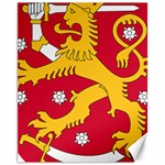Coat of Arms of Finland Canvas 11  x 14   10.95 x13.48  Canvas - 1