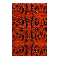 3d Metal Pattern On Wood Shower Curtain 48  X 72  (small)  by Amaryn4rt