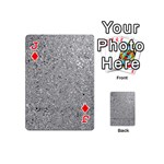 Abstract Flowing And Moving Liquid Metal Playing Cards 54 (Mini)  Front - DiamondJ