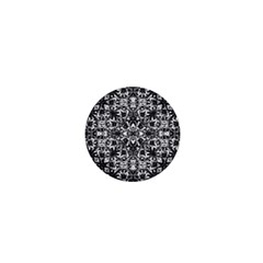 Modern Oriental Pattern 1  Mini Buttons by dflcprints