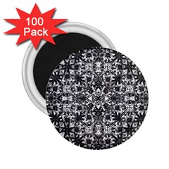 Modern Oriental Pattern 2 25  Magnets (100 Pack) 