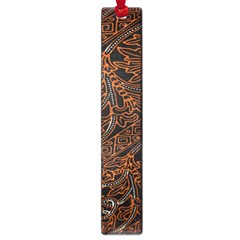 Art Traditional Indonesian Batik Pattern Large Book Marks by Amaryn4rt