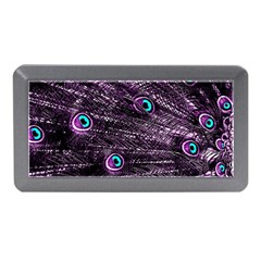 Bird Color Purple Passion Peacock Beautiful Memory Card Reader (mini) by Amaryn4rt