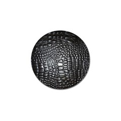 Black Alligator Leather Golf Ball Marker (10 Pack) by Amaryn4rt