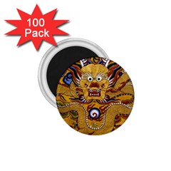 Chinese Dragon Pattern 1.75  Magnets (100 pack) 