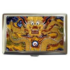 Chinese Dragon Pattern Cigarette Money Cases by Amaryn4rt