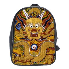 Chinese Dragon Pattern School Bags(Large) 