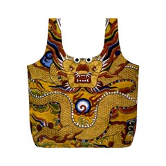 Chinese Dragon Pattern Full Print Recycle Bags (m)  by Amaryn4rt