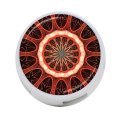 Circle Pattern 4-port Usb Hub (two Sides)  by Amaryn4rt