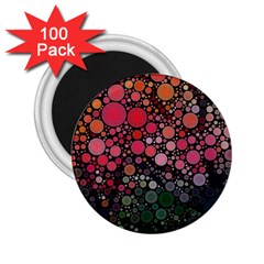 Circle Abstract 2 25  Magnets (100 Pack) 