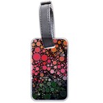 Circle Abstract Luggage Tags (Two Sides) Front