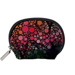 Circle Abstract Accessory Pouches (Small)  Front