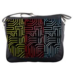 Circuit Board Seamless Patterns Set Messenger Bags Front