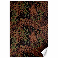 Digital Camouflage Canvas 12  X 18   by Amaryn4rt