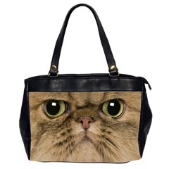 Cute Persian Cat Face In Closeup Office Handbags (2 Sides)  by Amaryn4rt