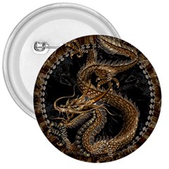 Dragon Pentagram 3  Buttons by Amaryn4rt