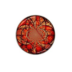Dreamcatcher Stained Glass Hat Clip Ball Marker by Amaryn4rt