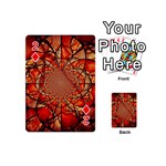 Dreamcatcher Stained Glass Playing Cards 54 (Mini)  Front - Diamond2