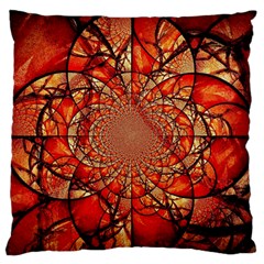 Dreamcatcher Stained Glass Standard Flano Cushion Case (one Side) by Amaryn4rt