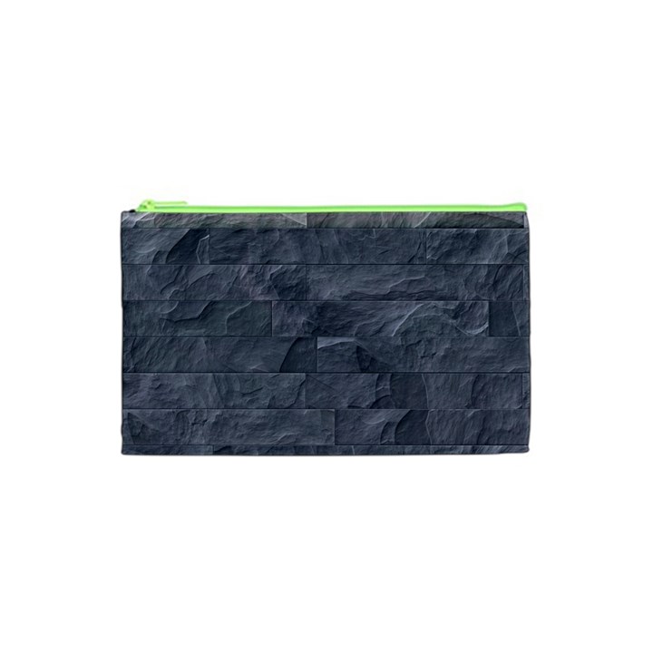 Excellent Seamless Slate Stone Floor Texture Cosmetic Bag (XS)