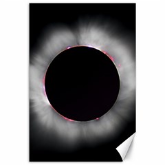 Solar Eclipse Canvas 24  X 36 