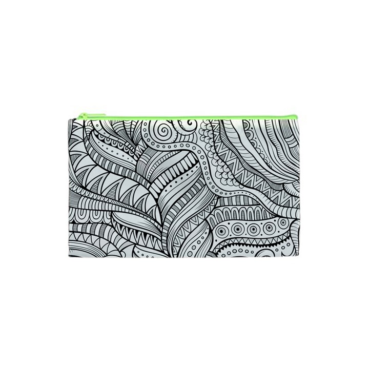 Zentangle Art Patterns Cosmetic Bag (XS)