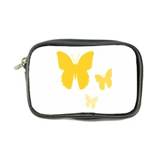 Yellow Butterfly Animals Fly Coin Purse