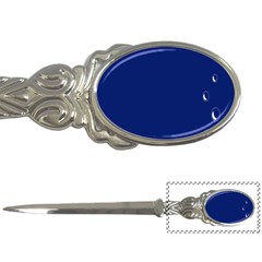 Bubbles Circle Blue Letter Openers by Alisyart