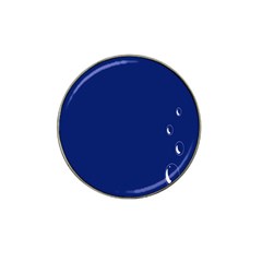 Bubbles Circle Blue Hat Clip Ball Marker